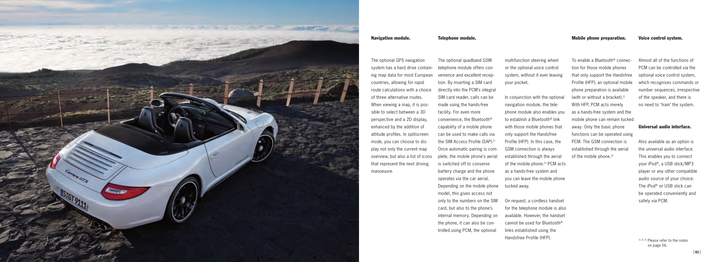 2011 Porsche 911 GTS Brochure Page 14